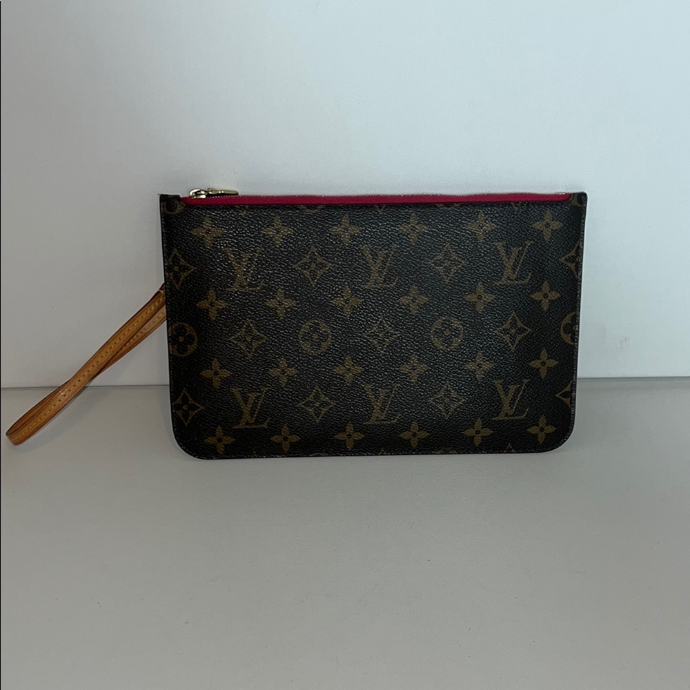 Louis Vuitton LV Monogram GM Neverfull Clutch Pouch Bag - Picture 4 of 12